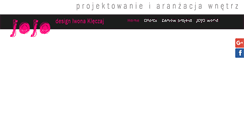 Desktop Screenshot of jojodesign.com.pl